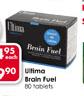Ultima Brain Fuel Tablets-2 x 80's 