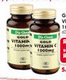 Gold Vitamin C 1000mg Tablets-60's