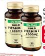 Gold Vitamin C 1000mg Tablets-2 x 60's