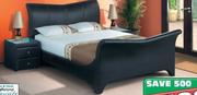Wave Leathermate Bed-152cm