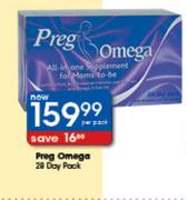 Preg Omega 28 Day Pack-Per Pack