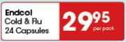 Endcol Cold & Flu-24 Capsules Pack