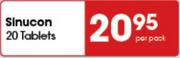 Sinucon-20Tabs Pack