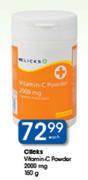 Clicks Vitamin C Powder 2000mg-150gm Pack
