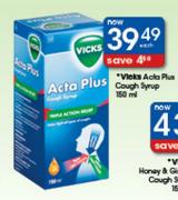 Vicks Acta Plus Cough Syrup-150ml Each