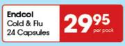 Endcol Cold & Flu-24 Capsules Per Pack