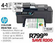 HP Colour Printer(4500)