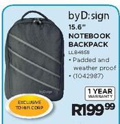 byD:sign 15.6" Notebook Backpack-LLB468