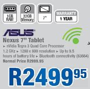 Asus Nexus Tablet-7"