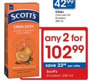 Scott's Emulsion-2 x 200ml
