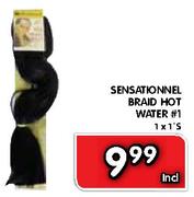 Sensationnel Braid Hot Water #1 - 1x1's