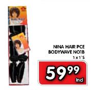 Nina Hair PCE Bodywave NO1B-1 x 1's
