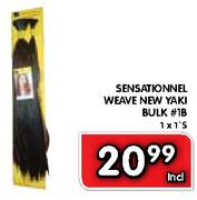 Sensationnel Weave New Yaki Bulk #1B - 1x1's
