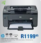 HP Laser Jet Pro P1102W Printer
