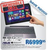 Asus TF600 Tablet With Keyboard Dock
