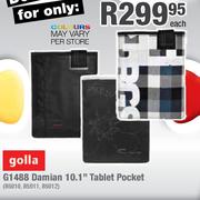Golla G1488 Damian 10.1" Tablet Pocket