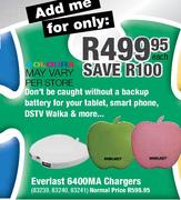 Everlast 6400MA Chargers-Each
