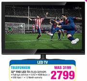 Telefunken 32" FHD LED TV(TLED-32FHDP)
