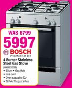 Bosch 4 Burner Stainless Steel Gas Stove(HGG223226Z)