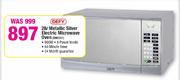 Defy Metallic Silver Electric Microwave Oven (DMO351)-28 Ltr