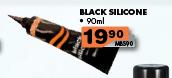 Black Silicone-90ml Each