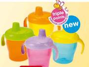 Clicks Spill Proof Cup With Handles-Each