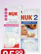 Nuk Silicone Vented Teat 2-Pack Or Bottle-240ml Each