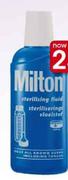 Milton Sterillising Fluid-500ml Or Sterillising Tablets-Each