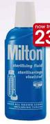 Milton Sterillising Fluid 1 Litre