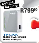 TP-Link Mobile 3G Wifi N Mr3020 Router
