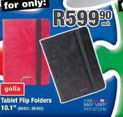 Golla Tablet Flip Folders 10.1"-Each