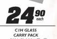 C1H Glass Carry Pack-Each
