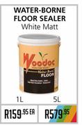 Water-Borne Floor Sealer White Matt-1Ltr Each