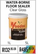 Water-Borne Floor Sealer Clear Gloss -1Ltr
