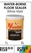 Water-Borne Floor Sealer White Matt - 1Ltr Each