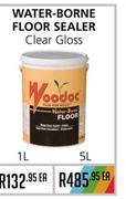Water-Borne Floor Sealer Clear Gloss-1Ltr Each