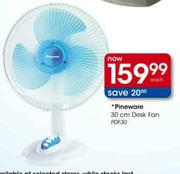 Pineware 30cm Desk Fan (PDF30)