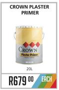 Crown Plaster Primer-20L