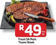 Fresh SA Pork Texan Steak-Per Kg