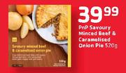 PnP Savoury Minced Beef & Caramelised Onion Pie-520G