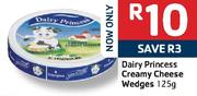 Dairy Princess Creamy Cheese Wedges-125G