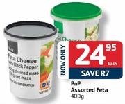 PnP Assorted Feta-400gm Each