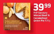 PnP Savoury Minced Beef & Caramelised Onion Pie-520gm