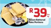 Frozen Battered Hake Portions-Per Kg