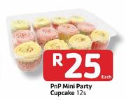 PnP Mini Party Cupcake-12's Each