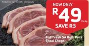 PnP Fresh SA Bulk Pork Braai Chops-Each