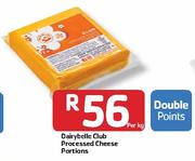 Dairybelle Club Processed Cheese Portions - Per Kg