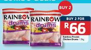 Rainbow Frozen Chicken Drums - 2x1.5kg