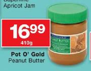 Pot O' Gold Peanut Butter-410gm