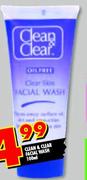 Clean & Clear Facial Wash 100ml